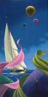 The white sailing ship