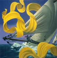 Sails turning crazy